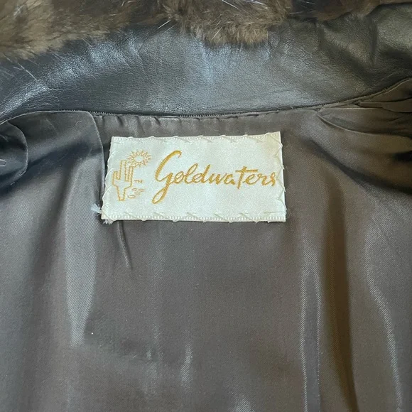 Incredible Goldwater’s fur coat